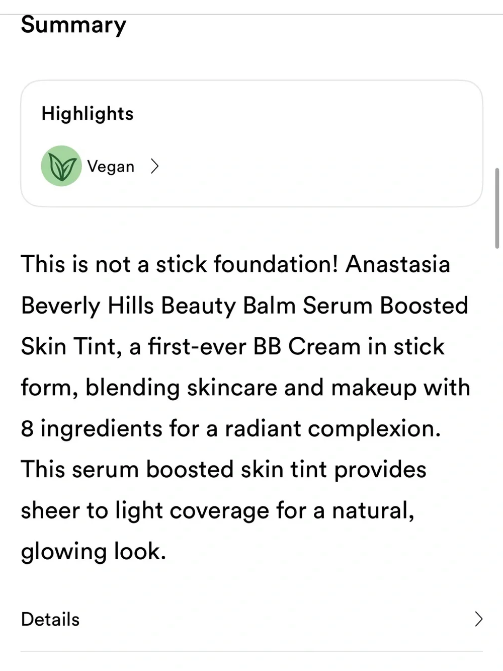 Anastasia Beauty Balm Boosted Skin Tint